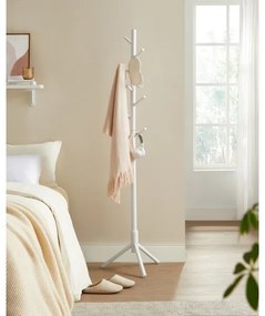 Stojanový vešiak LINEA biela