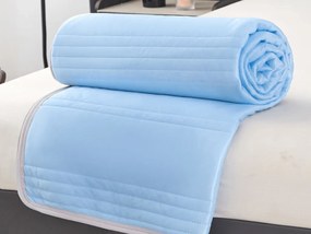 Chladiaca letná prikrývka CELIA, modrá Rozmer: 140 x 200 cm