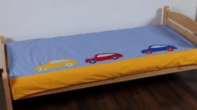 Prikrývka na posteľ Veselé autíčka