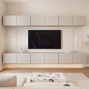 Závesná TV zostava Dorothy kašmír 300 cm