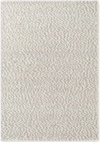 Svetlosivý/krémový ručne tkaný vlnený koberec 140x200 cm Lyon Beans – Elle Decoration
