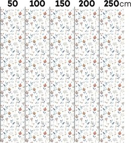 Tapeta škandinávska zimná lúka 280x50 cm