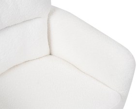 Noela Otočná jedálenská stolička látková ENZO biela