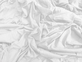 Jersey plachta BASIC biela 90 x 200 cm