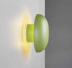 Zelené LED nástenné svietidlo na USB Davey – Reality