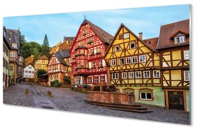 Obraz na akrylátovom skle Germany staré mesto bavorsko 140x70 cm