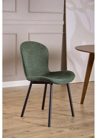 Tmavozelená jedálenská stolička Esra – Actona