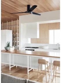 Lucci air 21610149 - Stropný ventilátor LONDO čierna + diaľkové ovládanie