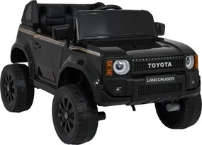 Elektrické autíčko Toyota Land Cruiser PRADO čierne