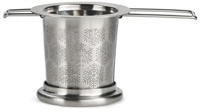 Sitko na čaj v dizajne snehových vločiek