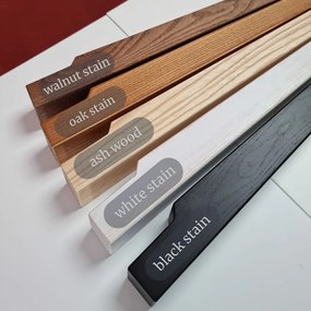 Okrúhly jedálenský stôl s doskou v dekore jaseňového dreva ø 70 cm Jubi – Ragaba