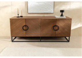 Komoda 46556 Grandezza 180cm Natural Orech dyha  - Komfort-nábytok