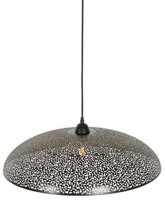 Orientálne závesné svietidlo čierne so zlatom 60 cm - Japke