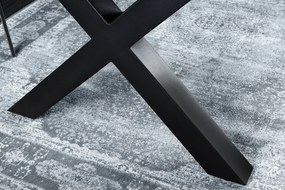 Jedálenský stôl Divoký 160cm sivý lipový divoký dub 50mm