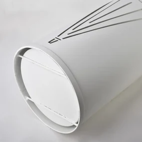 Kovový stojan na dáždniky Cedric White Umbrella, 49,5x20 cm
