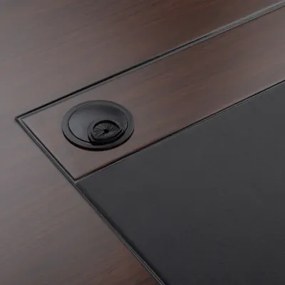 Písací stôl s kontajnerom MONARCHE 160 cm