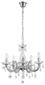 Globo 63116-5 - Luster na reťazi CUIMBRA 5xE14/40W/230V