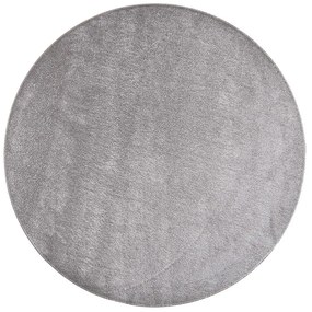 VM-Carpet | Koberec Satine - Sivá / Ø 160 cm