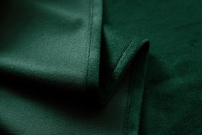 Tmavo zelený zatemňovací záves VELVET 140x270 cm Zavesenie: Riasiaca páska