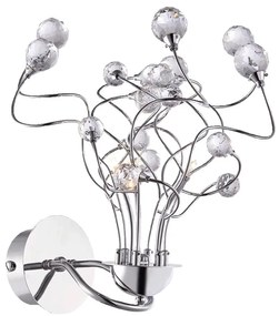 LUXERA 1532 - Nástenné svietidlo CRYSTAL 3xG4/20W/230V