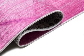 Modro-ružový abstraktný trendový koberec Šírka: 140 cm | Dĺžka: 200 cm