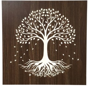 LED drevený obraz – Strom života | RGB podsvietená dekorácia od SENTOP LED0562