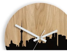 Sammer Mestské hodiny ŠANGHAJ 33 cm cityclock_shanghai