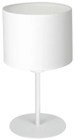 Stolná lampa ARDEN 1xE27/60W/230V pr. 18 cm biela