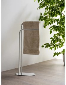 Stojan na uteráky z nehrdzavejúcej ocele v matne striebornej farbe Levante – Wenko