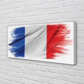 Obraz canvas vlajka Francúzsko 120x60 cm