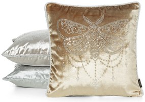 DEKORAČNÁ OBLIEČKA NA VANKÚŠ ROYAL10 45X45 CM TMAVOZELENÁ
