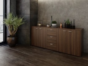 Skriňa HUGOS 180, tabakový orech