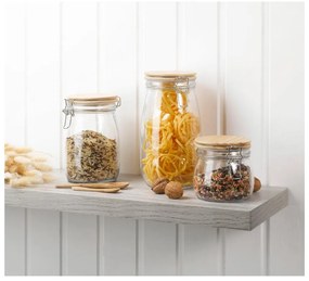 Sklenená dóza na sypké potraviny – Homéa