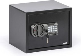 Nábytkový sejf s elektronickým zámkom a LCD displejom, 300 x 380 x 300 mm