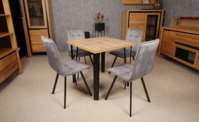 Stima Stôl Karlos Vyberte odtieň ->: Dub Hľuzovka, Vyberte rozmer ->: 90 x 90 cm