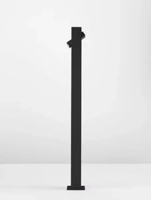 Vonkajšie LED lampa Zelda D 12 čierne