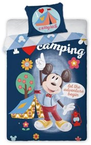 FARO -  FARO Obliečky Mickey camping Bavlna, 140/200, 70/90 cm