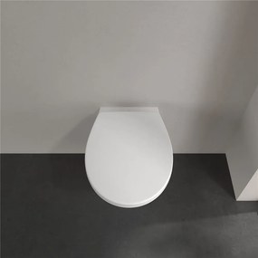 VILLEROY &amp; BOCH O.novo Compact závesné WC s hlbokým splachovaním, 360 x 490 mm, biela alpská, 7667R001
