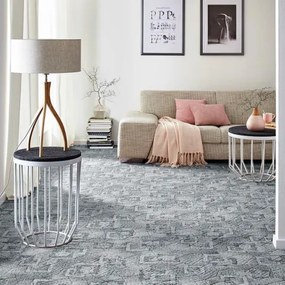 Koberce Breno Metrážny koberec BOSSANOVA 95, šíře role 500 cm, sivá