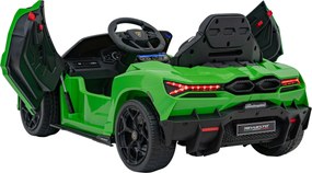 Ramiz Lamborghini Revuelto vozidlo Zelená