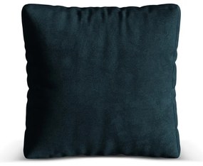 Tmavomodrý vankúš k modulárnej pohovke z textílie bouclé Martina – Micadoni Home