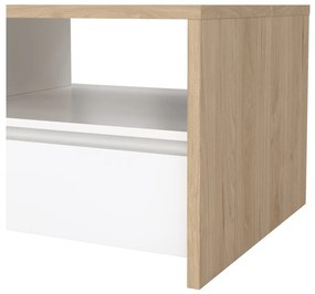 Biely/v prírodnej farbe konferenčný stolík 60x120 cm Next – Tvilum