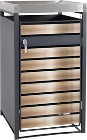 Prístrešok na smetiaku J81 so záhonom