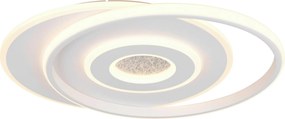 XXXLutz STROPNÉ LED SVIETIDLO, 48,5/5,5/41 cm - Interiérové svietidlá - 004102192001