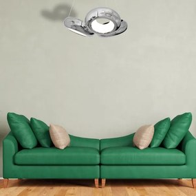 LED Luster na lanku MERCURIO 3xLED/12W/230V