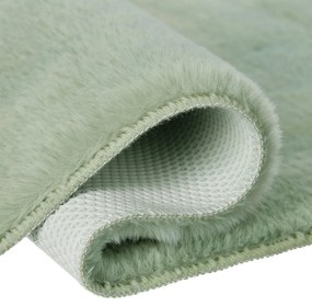 Dekorstudio Kožušinový koberec do kúpeľne TOPIA mats - šalviovo zelený Rozmer koberca: 40x60cm