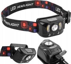 Germina LED čelovka dobíjacia 200lm IP44 USB C - VÝKONNÁ