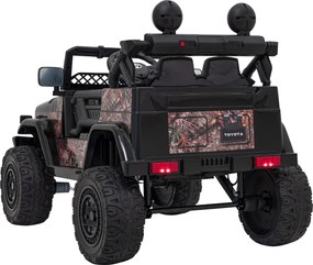 Ramiz Elektrické autíčko Toyota FJ Cruiser čierne terénne + ovládač
