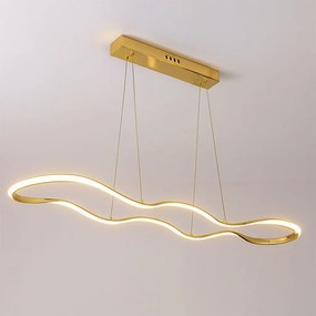 Toolight Toolight, LED stropné osvetlenie 100cm, 24W, 3000K, LHJ028-CP, zlatá, OSW-60018
