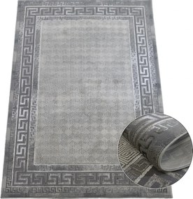 BE Koberec Esprit 3602 GREY – sivý obdĺžnikový Rozmer: 120x180 cm